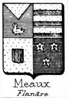Meaux Coat of Arms / Family Crest 2