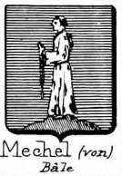 Mechel Coat of Arms / Family Crest 1