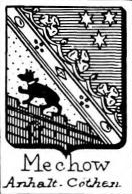 Mechow Coat of Arms / Family Crest 1