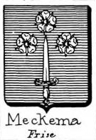 Meckema Coat of Arms / Family Crest 0