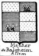 Mecker Coat of Arms / Family Crest 0