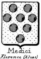 Medici Coat of Arms / Family Crest 19
