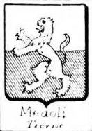 Medoli Coat of Arms / Family Crest 0