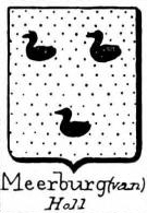 Meerburg Coat of Arms / Family Crest 0