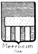 Meerheim Coat of Arms / Family Crest 0