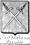 Meetkerke Coat of Arms / Family Crest 1