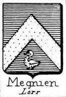 Megnien Coat of Arms / Family Crest 0