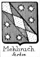 Mehlinich Coat of Arms / Family Crest 1