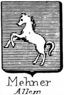 Mehner Coat of Arms / Family Crest 1