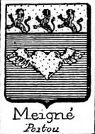 Meigne Coat of Arms / Family Crest 0