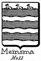 Meinsma Coat of Arms / Family Crest 2