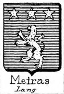 Meiras Coat of Arms / Family Crest 0