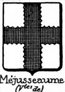 Mejusseaume Coat of Arms / Family Crest 0