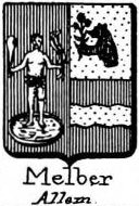 Melber Coat of Arms / Family Crest 2