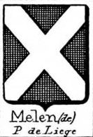 Melen Coat of Arms / Family Crest 0