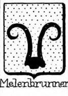 Melenbrunner Coat of Arms / Family Crest 0