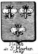 Melet Coat of Arms / Family Crest 1