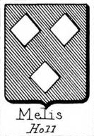 Melis Coat of Arms / Family Crest 3