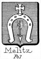 Melitz Coat of Arms / Family Crest 0