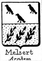 Melsert Coat of Arms / Family Crest 0