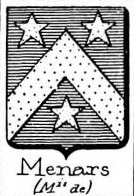 Menars Coat of Arms / Family Crest 0