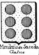 Mendano Coat of Arms / Family Crest 0