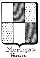 Menegato Coat of Arms / Family Crest 0