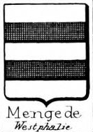 Mengede Coat of Arms / Family Crest 1