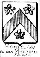 Menin Coat of Arms / Family Crest 0