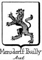 Mensdorff Coat of Arms / Family Crest 0