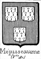Mepisseaume Coat of Arms / Family Crest 0