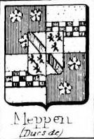 Meppen Coat of Arms / Family Crest 1