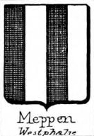 Meppen Coat of Arms / Family Crest 0