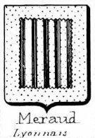Meraud Coat of Arms / Family Crest 0