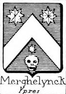 Merghelynck Coat of Arms / Family Crest 1
