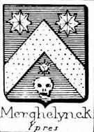 Merghelynck Coat of Arms / Family Crest 0