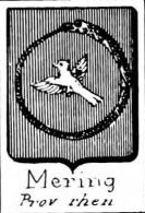 Mering Coat of Arms / Family Crest 1