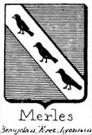 Merles Coat of Arms / Family Crest 0