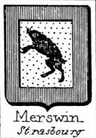 Merswin Coat of Arms / Family Crest 0