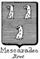 Mescaradec Coat of Arms / Family Crest 0