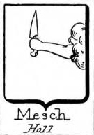 Mesch Coat of Arms / Family Crest 0