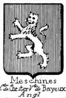 Meschines Coat of Arms / Family Crest 2