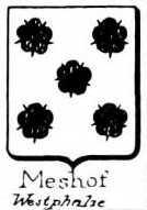 Meshof Coat of Arms / Family Crest 0