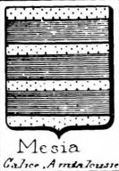 Mesia Coat of Arms / Family Crest 2