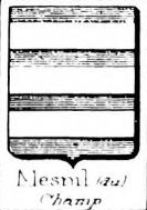 Mesnil Coat of Arms / Family Crest 11