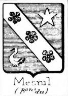 Mesnil Coat of Arms / Family Crest 15
