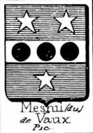 Mesnil Coat of Arms / Family Crest 23