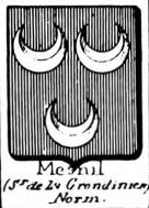 Mesnil Coat of Arms / Family Crest 5