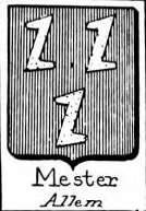 Mester Coat of Arms / Family Crest 2