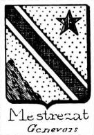 Mestrezat Coat of Arms / Family Crest 0